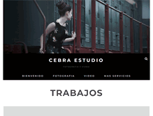 Tablet Screenshot of cebraestudio.com